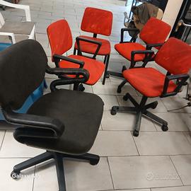  Poltrone sedie girevoli 