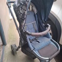 carrozzina più lettino più seggiolone.