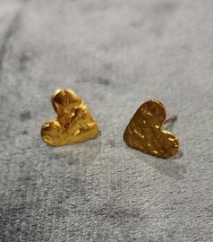 Orecchini donna Vestopazzo in ottone riciclato