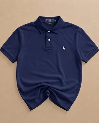 Polo Ralph Lauren Blu Navy Cavallino Bianco - S