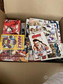 Lotto di circa 200 manga