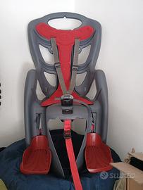 Seggiolino posteriore bici con cuscino