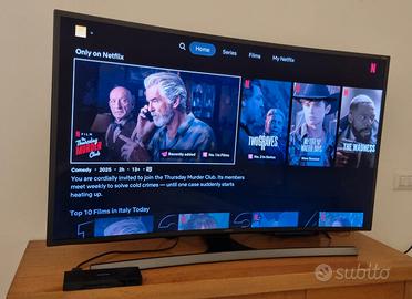 Samsung tv UE48JS8502TXXH curva