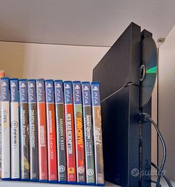 PS4 1 tb + 11 giochi