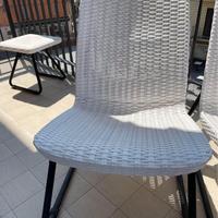 set sedie da esterno