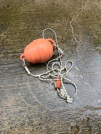 Boa arancione con sagola