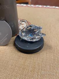 cigno cristallo Swarovski con scatola originale 