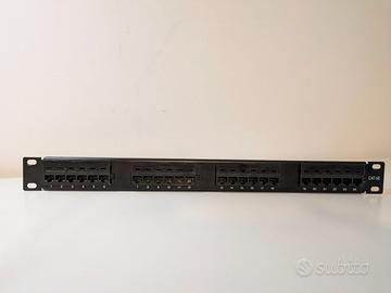Patch Panel 24 posti CAT5E