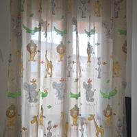 Coppia di tende per cameretta 