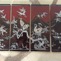 quadro in legno intarsiato