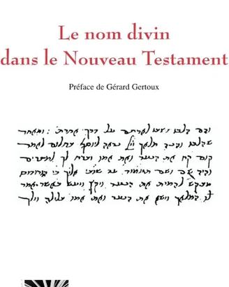 Le nom divin dans le nouveau testament (French edi