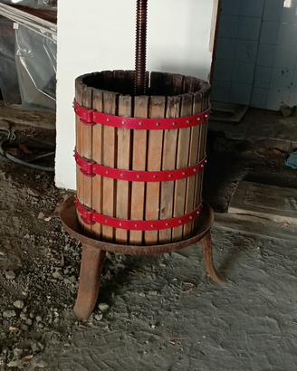 Torchio per uva vintage, 40 Litri