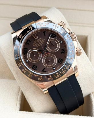 Rolex Daytona Chocolate, Full set, Si Permute