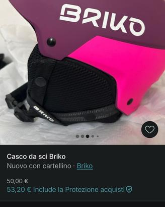 Casco sci Brico xs