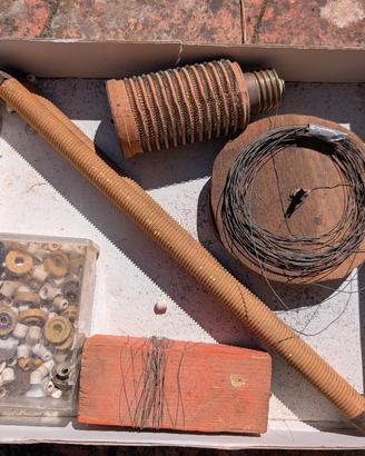 kit costruzione resistenze elettriche vintage 