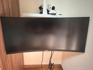 Monitor asus 34” curvo 180 hz