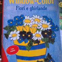 Libro Window color fiori e ghirlande