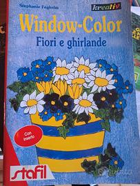 Libro Window color fiori e ghirlande