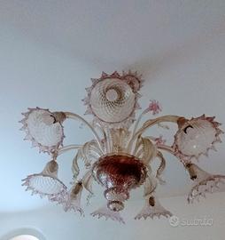 lampadario murano