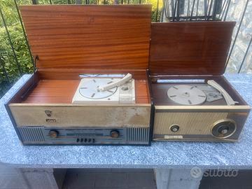 radio giradischi minerva