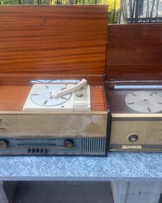 radio giradischi minerva