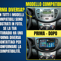 hyundai i10 |4/64GB  Autoradio Android  2din + KIT