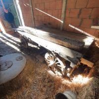 Carro agricolo antico anni 60