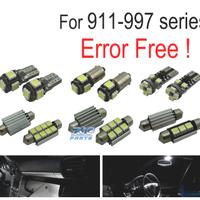 KIT 12 LAMPADE LED INTERNE PER PORSCHE 911 997 CAR