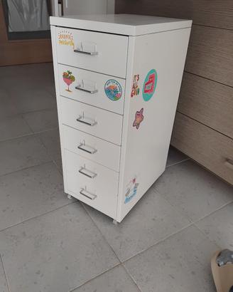 Cassettiera Ikea ideale per scrivania 