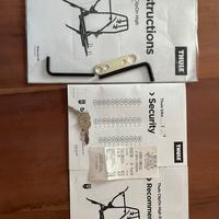 Portabici da portellone da 2 posti