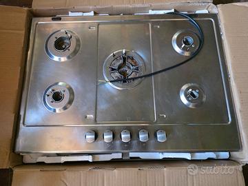 Piano cottura Whirlpool 5 fuochi Inox AKT707/IX