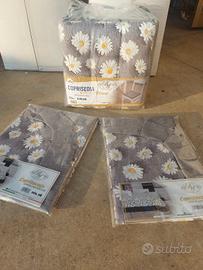 set cucina completo cuscini e tovaglia Margherite