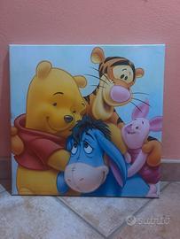 Set di 3 quadri su tela – Winnie the Pooh