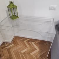 SCRIVANIA IN PLEXIGLASS TRASPARENTE 