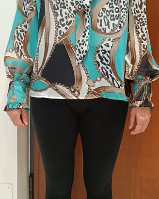 Camicia fantasia donna