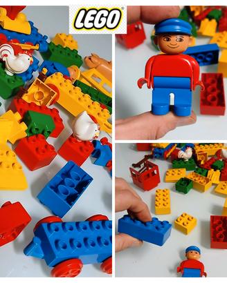 Lego Duplo Fattoria Animali & Treno Merci VINTAGE 