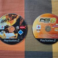 Driver e Pes 6(in francese) PS2