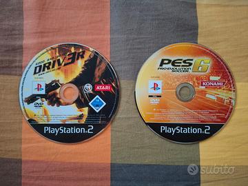 Driver e Pes 6(in francese) PS2