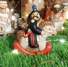 Carabiniere su cavallo a dondolo Thun