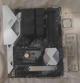 scheda madre z390+intel i5-8400 + i3-8100 + cooler