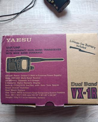 ricetrasmettitore Yaesu VX-1R