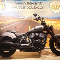 Indian Chief Bobber Dark Horse Silver Grey