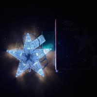 Puntale albero di Natale led