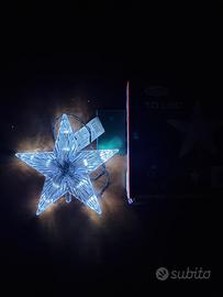 Puntale albero di Natale led