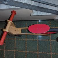 Bici in legno senza pedali 