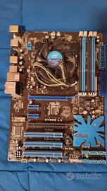 Scheda madre ASUS P7P55-LX + CPU Intel i5 760
