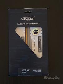 RAM Crucial Ballistix 2x8gb RGB