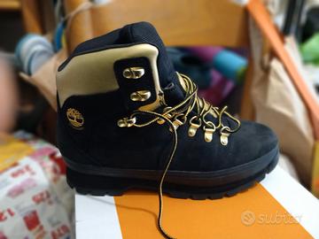 NUOVE scarpe timberland donna nero/oro