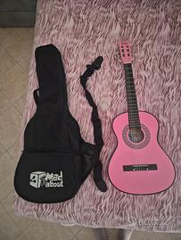 chitarra Rosa per bambine 