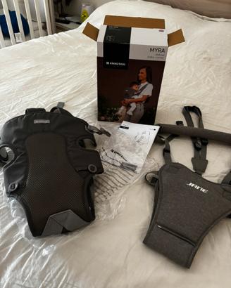 Marsupio più bretelle primi passi